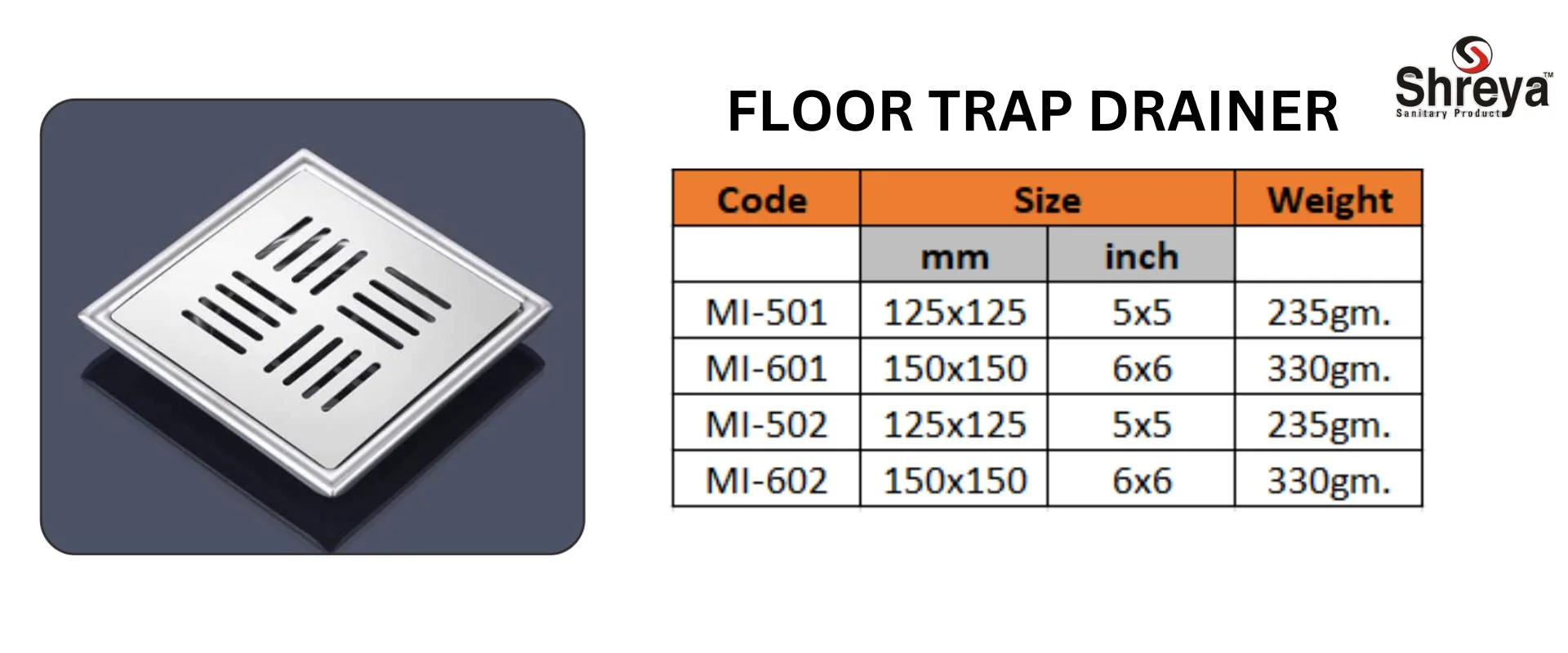 FLOOR TRAP DRAINER