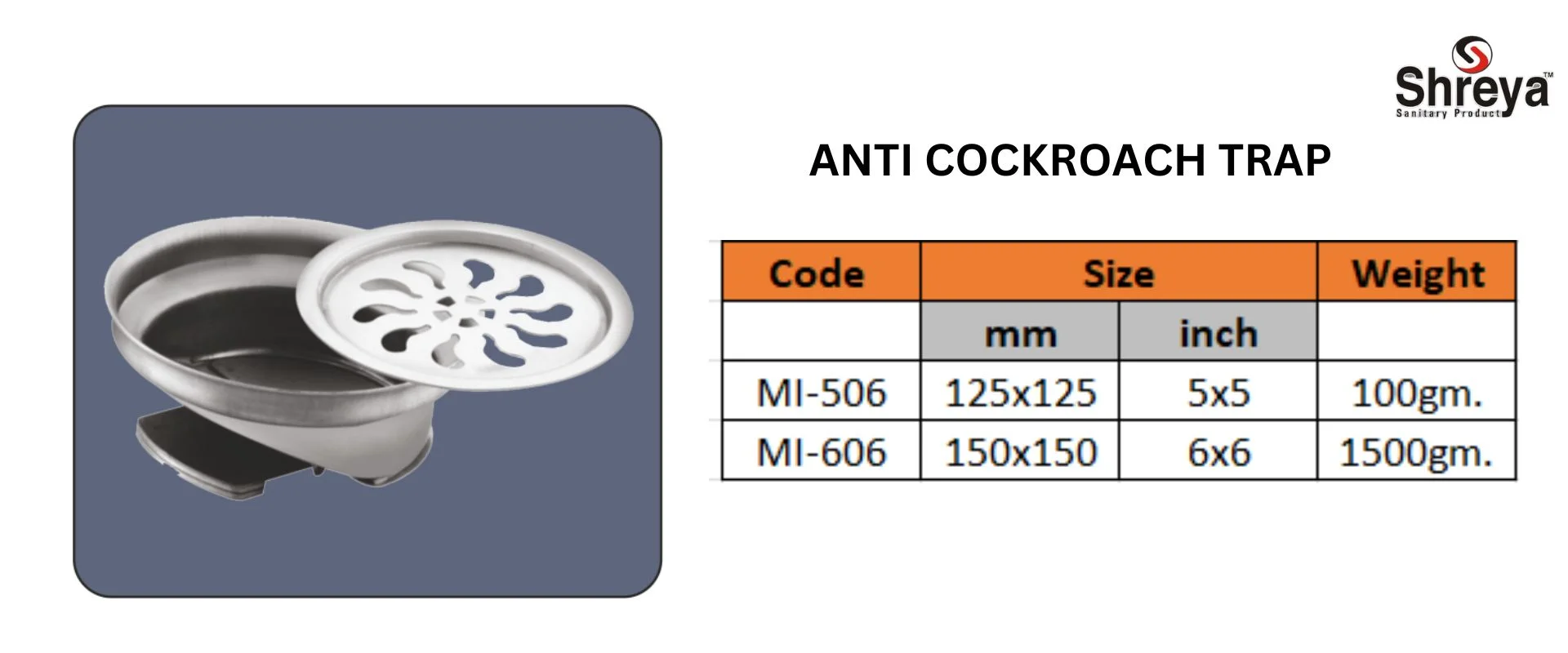 ANTI COCKROACH TRAP